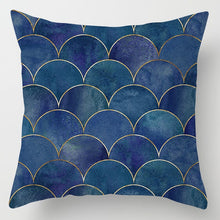 Load image into Gallery viewer, Blue Throw Pillows
