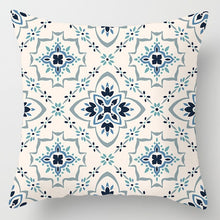 Load image into Gallery viewer, Blue Throw Pillows
