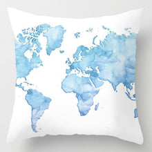 Load image into Gallery viewer, Blue Throw Pillows
