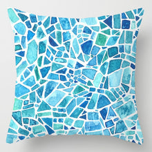 Load image into Gallery viewer, Blue Throw Pillows
